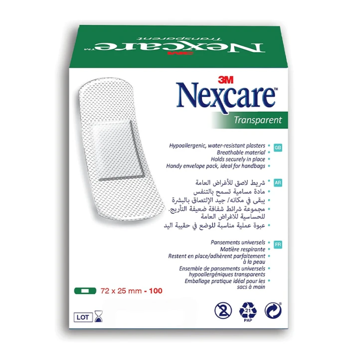 Nexcare TB100 Transparent Bandages