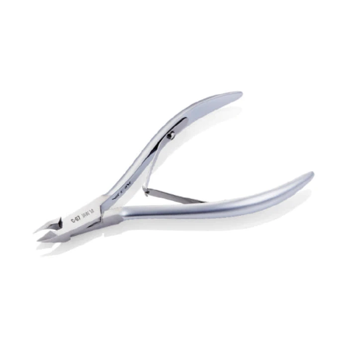 Nghia Cuticle Nipper Grey Plated C-07 (JAW 12)