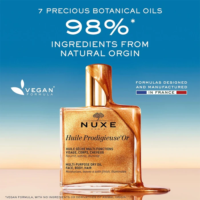 NUXE Prod Dry Oil 50ml Golden Shimmer