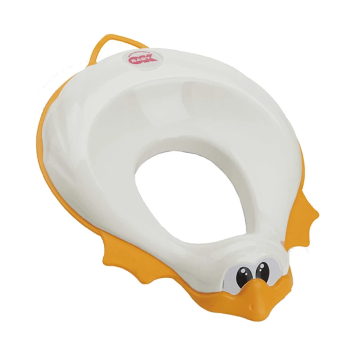 Okbaby Ducka Funny Toilet Seat Reducer With Slip-Proof Edge White