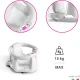 OKBaby Flipper Evolution Bath Seat With Slip-Free Rubber White