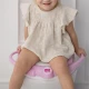 OKBaby Pinguo Soft Toilet Seat Reducer Pink