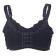 Okus  Basic Cotton Maternity & Nursing Bra  Black  Large