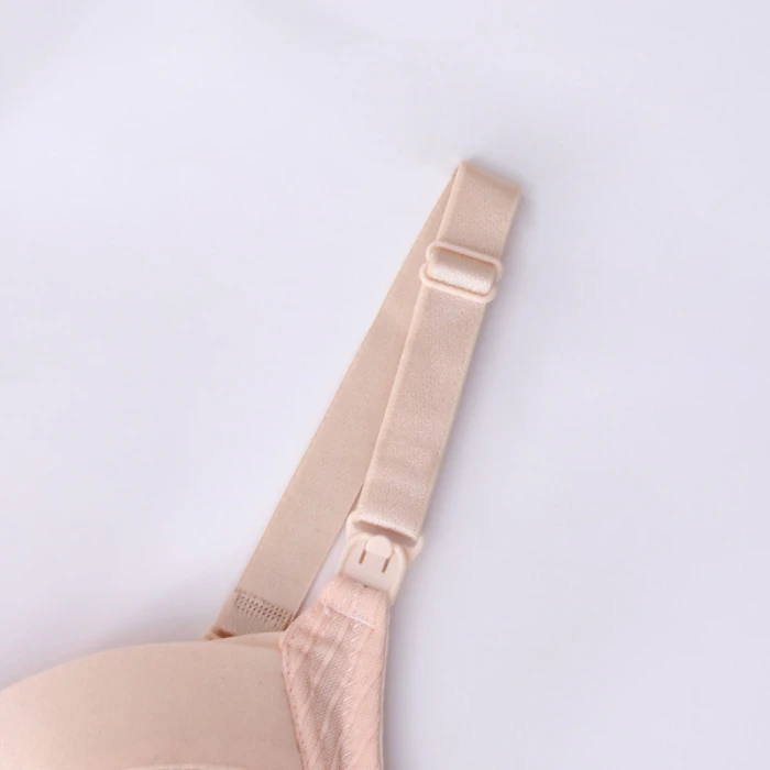 Okus  Comfy Cotton Maternity & Nursing Bra  Beige  Small