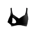 Okus  Comfy Cotton Maternity & Nursing Bra  Black  Medium