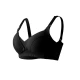 Okus  Comfy Cotton Maternity & Nursing Bra  Black  Medium