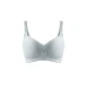 Okus  Comfy Cotton Maternity & Nursing Bra  Light Grey  Medium
