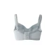 Okus  Comfy Cotton Maternity & Nursing Bra  Light Grey  X Large