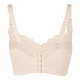 Okus  Elegant Seamless Maternity & Nursing Bra  Beige  Small