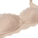 Okus  Elegant Seamless Maternity & Nursing Bra  Beige  Small