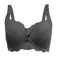 Okus  Elegant Seamless Maternity & Nursing Bra  Black  Medium