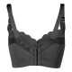 Okus  Elegant Seamless Maternity & Nursing Bra  Black  Medium