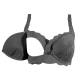 Okus  Elegant Seamless Maternity & Nursing Bra  Black  Medium