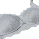 Okus  Elegant Seamless Maternity & Nursing Bra  Light Grey  Small