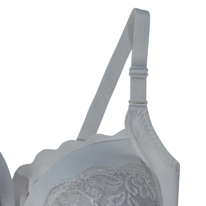 Okus  Elegant Seamless Maternity & Nursing Bra  Light Grey  Small