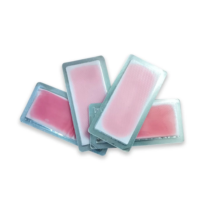 Okus  Fever Relief Cooling Gel Patch High Temperature Discoloration  Purple