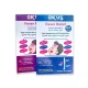 Okus  Fever Relief Cooling Gel Patch High Temperature Discoloration  Purple