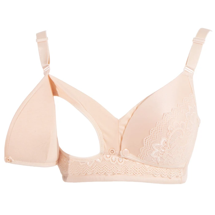 Okus  Full Cup Maternity & Nursing Bra  Beige  Medium