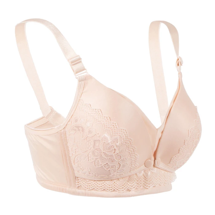Okus  Full Cup Maternity & Nursing Bra  Beige  Medium