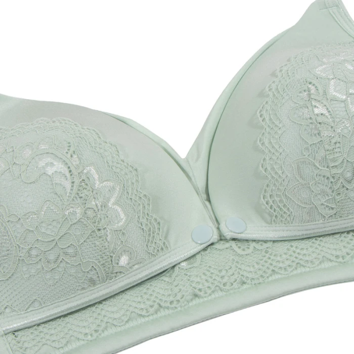 Okus  Full Cup Maternity & Nursing Bra  Green  Small