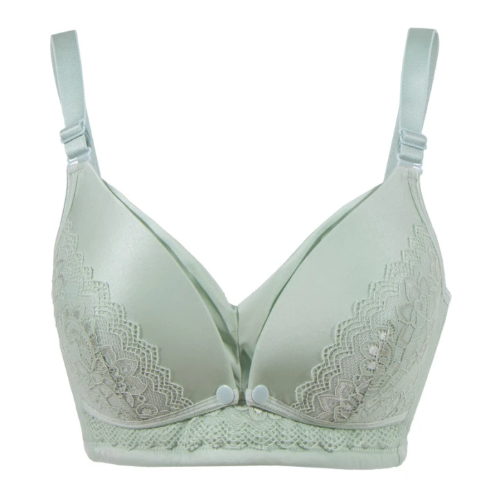 Okus  Full Cup Maternity & Nursing Bra  Green  Small