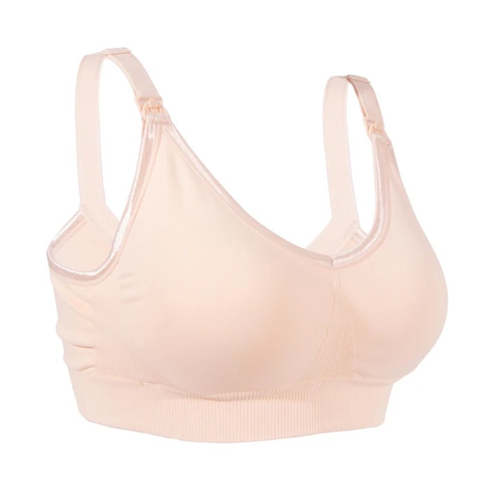 Okus  Original Full Cup Maternity & Nursing Bra  Beige  Medium