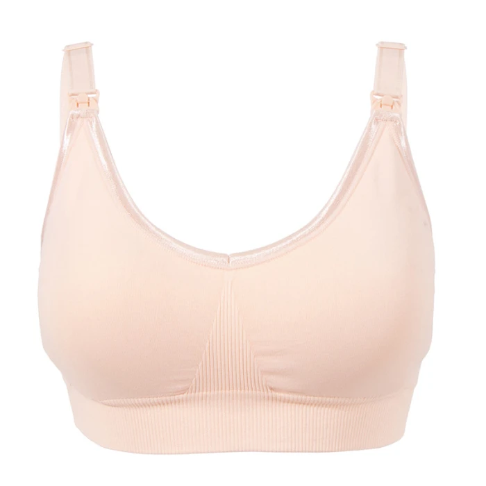 Okus  Original Full Cup Maternity & Nursing Bra  Beige  Medium