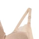 Okus  Pretty Lace Maternity & Nursing Bra  Beige  Large