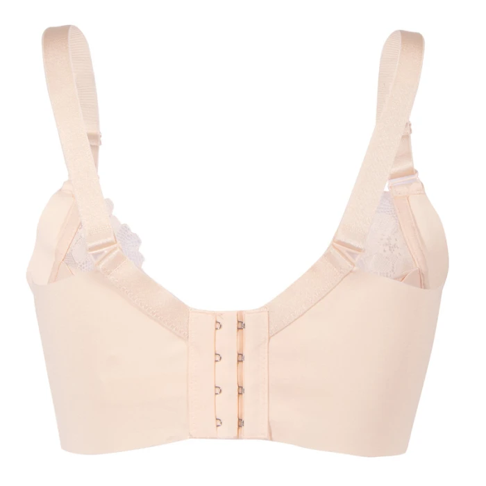 Okus  Pretty Lace Maternity & Nursing Bra  Beige  XX Large
