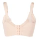 Okus  Pretty Lace Maternity & Nursing Bra  Beige  XX Large