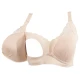 Okus  Pretty Lace Maternity & Nursing Bra  Beige  XX Large