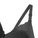 Okus  Pretty Lace Maternity & Nursing Bra  Black  Small