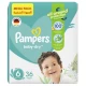 Pampers Baby-Dry Diapers, Size 6, 13+Kg, Up To 100% Leakage Protection Over 12 Hours And Bigger, Wider Sides For Comfort, 36 Baby Diapers