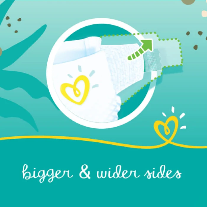 Pampers Baby-Dry Diapers, Size 6, 13+Kg, Up To 100% Leakage Protection Over 12 Hours And Bigger, Wider Sides For Comfort, 36 Baby Diapers