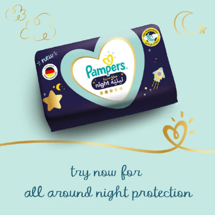 Pampers Premium Care Diapers, Size 5, 11-16 Kg, The Softest Diaper And The Best Skin Protection, With Up To 100% Leakage Protection Over 12 Hours, 20 Baby Diapers