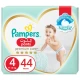 Pampers Premium Care Pants Diapers, Size 4, 9-14Kg, Easy On & Easy Off, The Softest Diaper And The Best Skin Protection With Stretchy Sides For Better Fit, 44 Baby Diapers