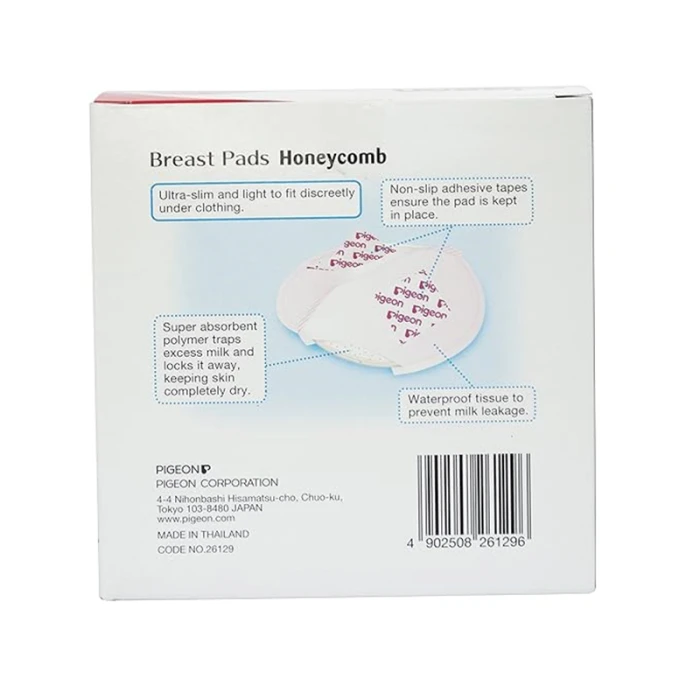 Pigeon Breast Pads Honey Comb 36Pcs Per Box