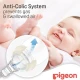 Pigeon Glass Feeding Bottle K 4 120ml Transparent Cap