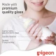 Pigeon Glass Feeding Bottle K 4 120ml Transparent Cap