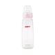 Pigeon Plastic Feeding Pink Bottle 240ml Transparent Cap