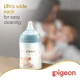 Pigeon Softtouch Wide Neck Decorated Cat Plastic Bottle 160ml