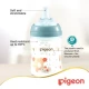 Pigeon Softtouch Wide Neck Decorated Cat Plastic Bottle 160ml