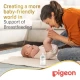 Pigeon Softtouch Wide Neck Decorated Rabbit Plastic Bottle 160ml