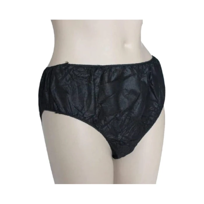 Pilot Disposable Panties 58*35 CM 100 Pcs - Black