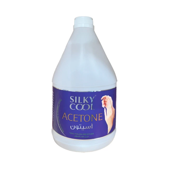Silky Cool Acetone / Nail Polish Remover 1US Gallon
