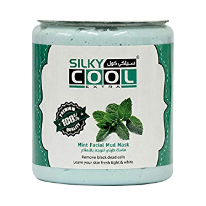 Silky Cool Facial Mud Mask 1000 ML - Mint