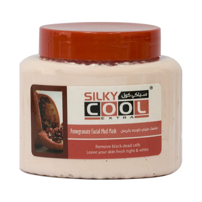 Silky Cool Facial Mud Mask 500 ML - Pomegranate