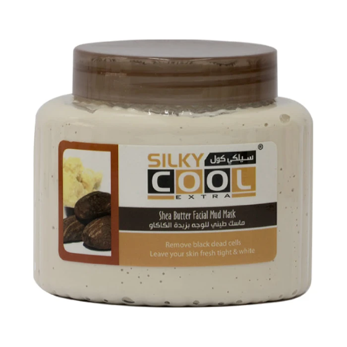 Silky Cool Facial Mud Mask 500 ML - Shea Butter