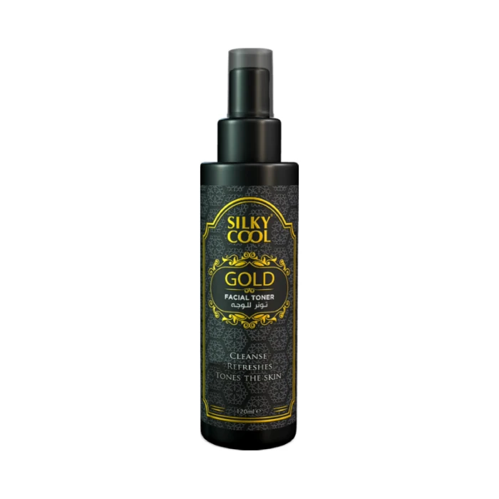 Silky Cool Gold Facial Toner120ml