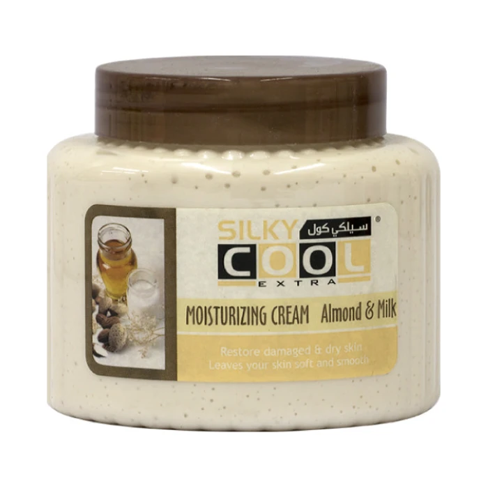 Silky Cool Moisturizing Cream 500 ML - Almond & Milk